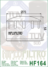 Load image into Gallery viewer, HF164 Oil Filter