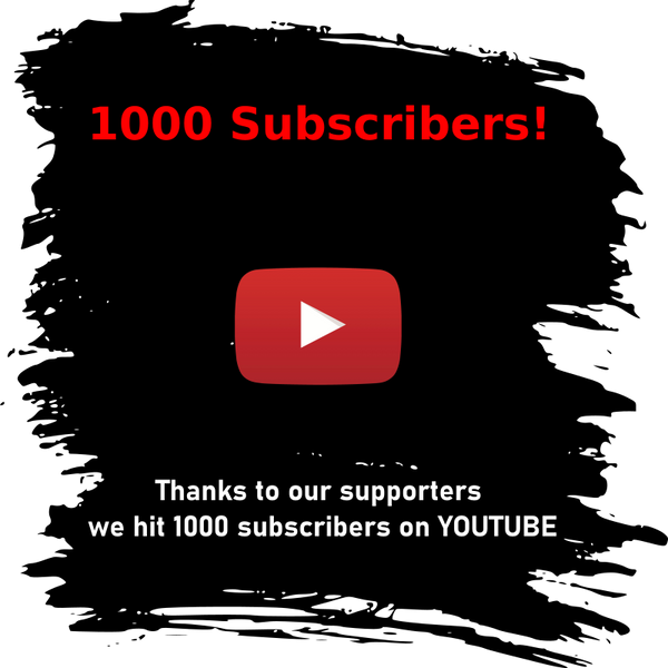 1,000 subs!