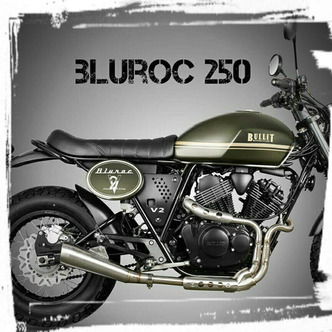 125cc Bullit Bluroc jaune - Motos 125cc Bullit Bluroc jaune - Motos