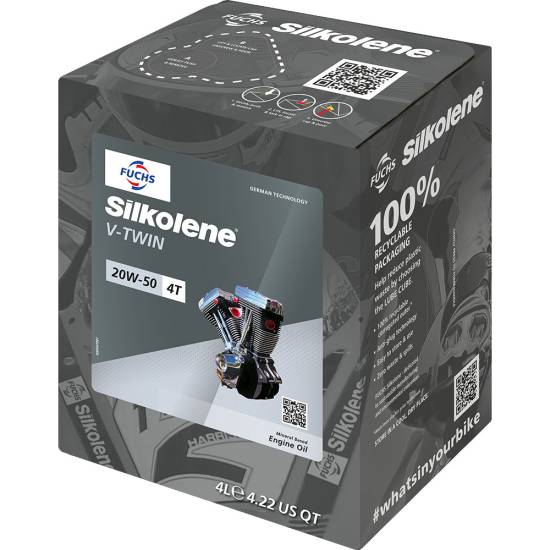 20w50 V-Twin 4T Mineral Oil 4L