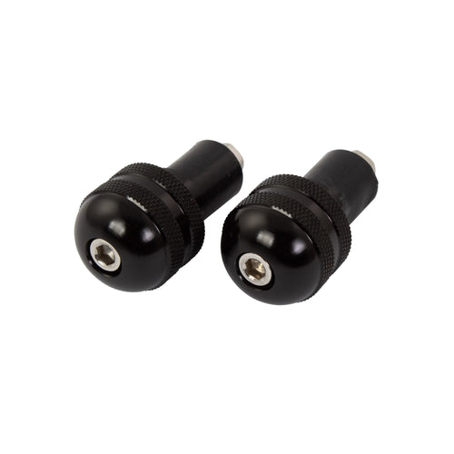 Black Bar End Weights (13mm or 18mm)