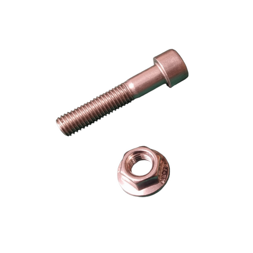 Exhaust Can/Passenger Footrest Bolt & Nut (125 & 250 euro 3, 4 & 5)