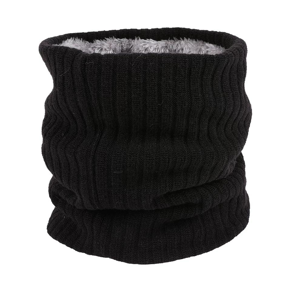 Winter Fur Neck Tube (black)