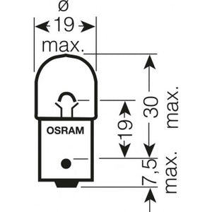 12v 10w BA15S Bulb