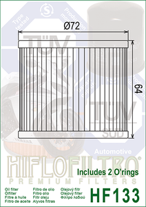 HF133 Oil Filter
