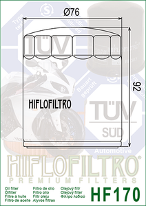 Hf170B Oil Filter