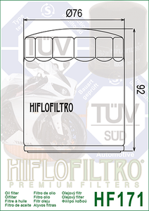 HF171 Oil Filter