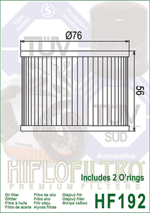 HF192 Oil Filter