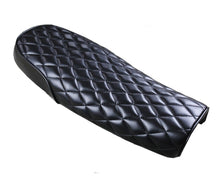 Load image into Gallery viewer, Motorcycle Classic Seat diamond stitched (various colours)
