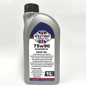 75w90 Synthetic gear oil 1L (Westway Lubricants)